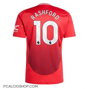 Manchester United Marcus Rashford #10 Prima Maglia 2024-25 Manica Corta